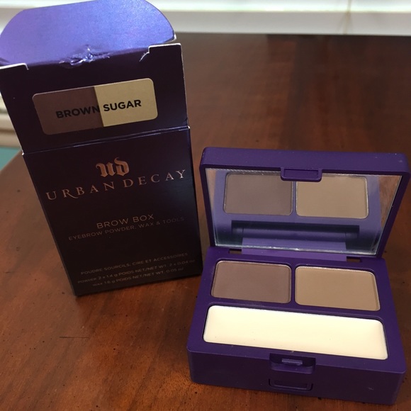Urban Decay Other - Urban Decay Brow Box Brown/Sugar Powder Wax Tools